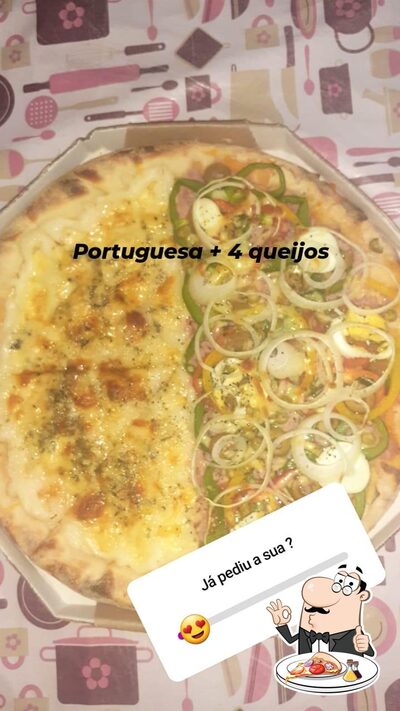 Experimente pizza no Rei do delivery pizzaria