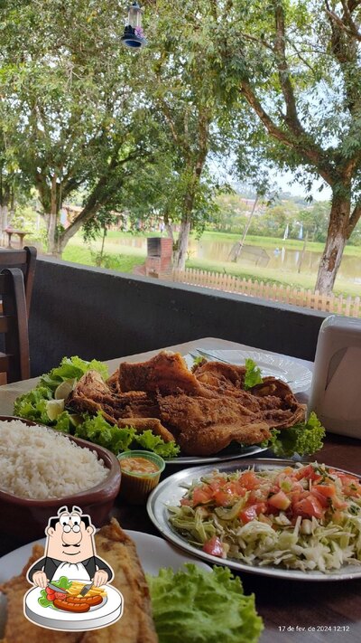 Platos en Pesqueiro José Lopes