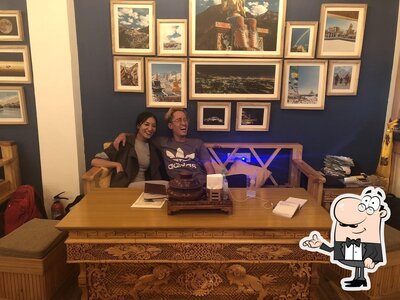 The interior of Rabsal cafe