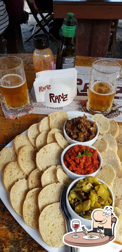 Platos en Ranz Bier
