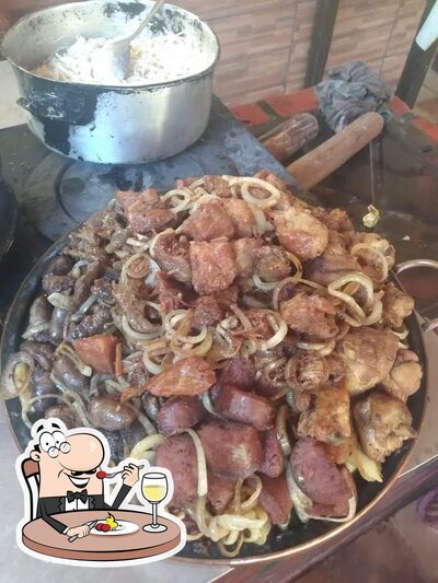 Platos en Pesque e Pague Casa da Roça