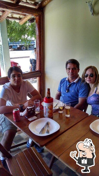 O interior do Barril Botequim