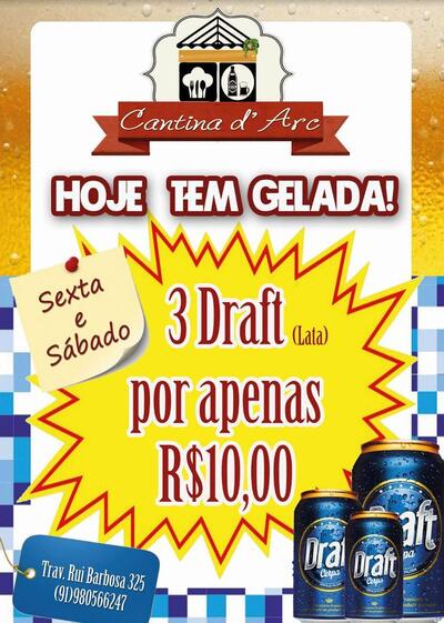 Leia as informações sobre o Cantina d'arc