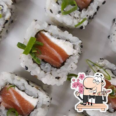 Peça diversas opções de sushi