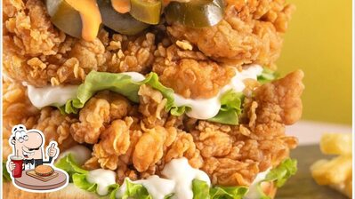 Try out a burger at The Burger Company