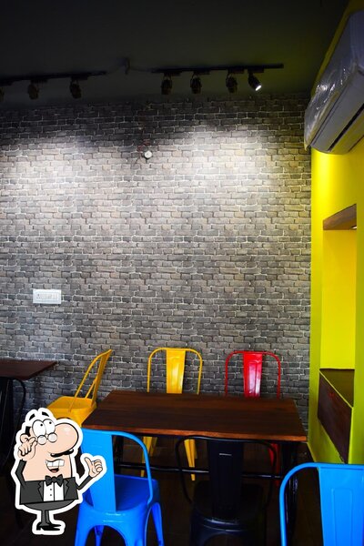 The interior of Cafe 68
