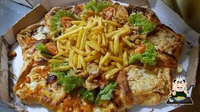Comida em Kabanas Pizzaria