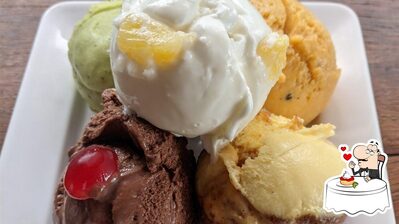 Venha experimentar as opções doces