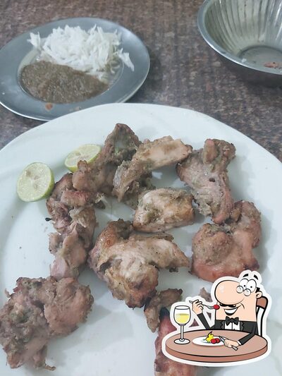 Food at Omi Chicken Corner