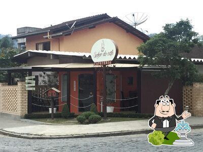 a parte exterior é uma característica importante do Sabor do Café