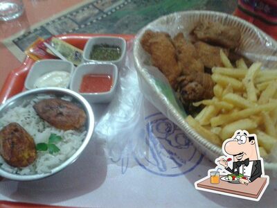 Comida em Pollo Broaster