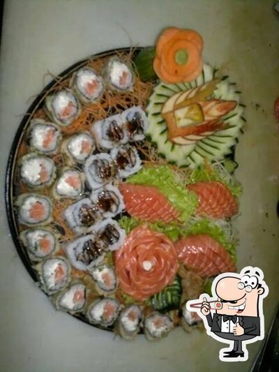 Presenteie-se com sushi no Sushi temaki