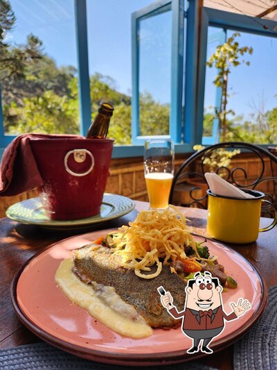 Comida em Quintal De Casa Bistrô