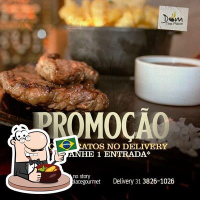 Comida em Dom The Place