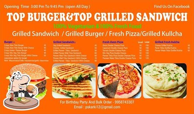 Taste one of the burgers served at TOP Burger
