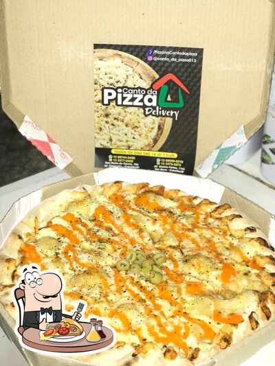 No CANTO DA PIZZA, você pode provar pizza