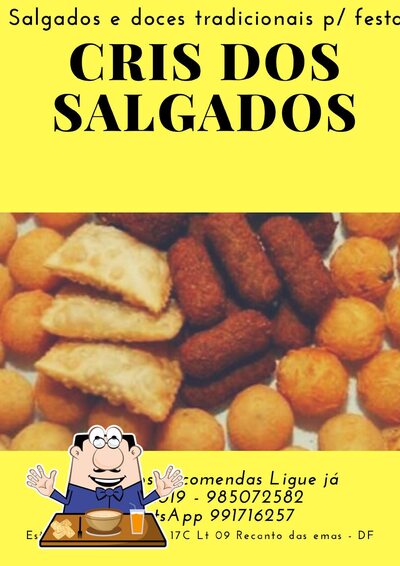 Comida em Do Cris Salgados