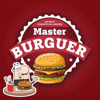 Delicie-se com um hambúrguer no Master burguer