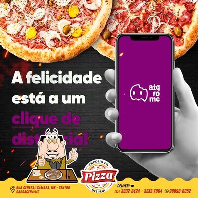 No Empório da Pizza Barbacena Barbacena MG, você pode provar pizza