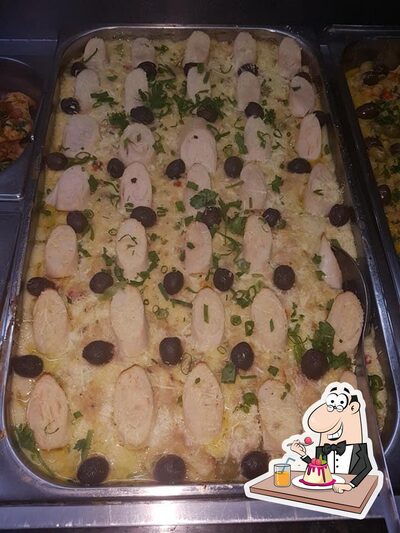 Padaria e Restaurante Santa Clara serve uma seleção de sobremesas
