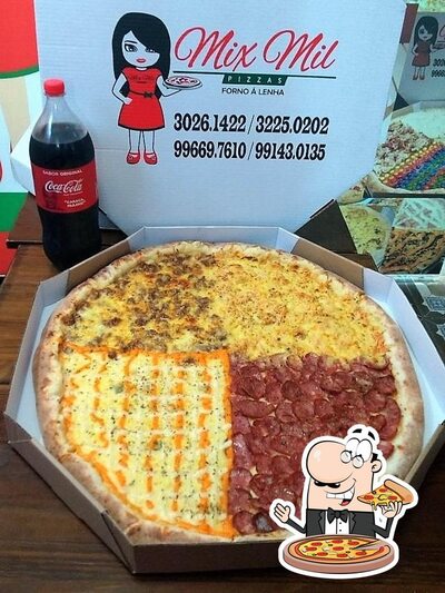No Mix Mil, você pode desfrutar de pizza