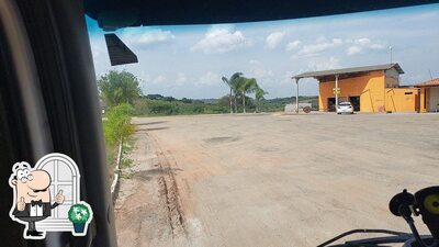 Você pode espairecer no na área externa do tropeirao