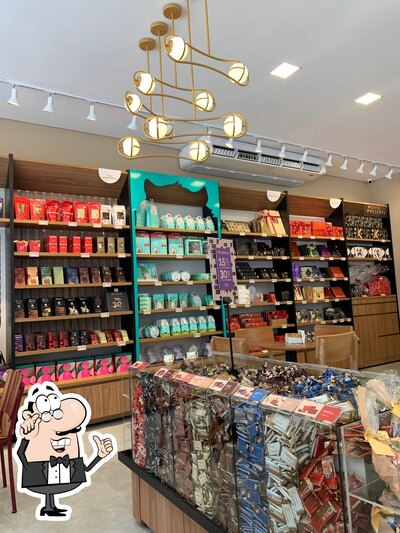 Sente em uma das mesas no Kopenhagen