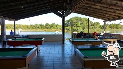 O interior do Lagoa da Tapera, SC Bar Tio Juca