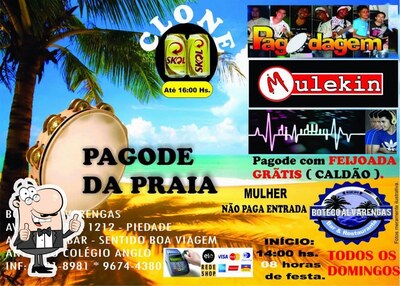 Olhe as informações sobre o Boteco Alvarengas Recife PE