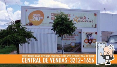 A publicidade mostra informações sobre o Loteamento Sete Estrelas