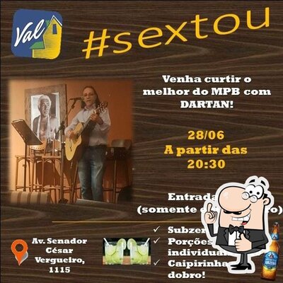 Bar do Val Ribeirão Prêto SP serve um número de bebidas