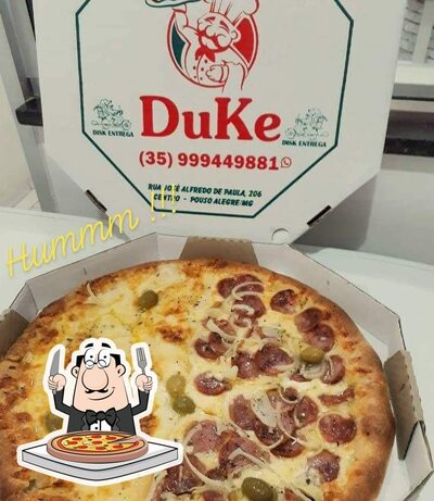 No Disk Pizza Duke, você pode desfrutar de pizza