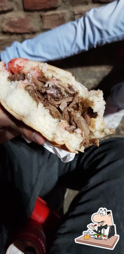 Comida em Cachorro quente do Grego