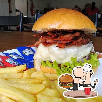 Ruiguer Hamburgueria provê uma variedade de opções para os amantes dos hambúrgueres