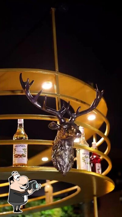 You can enjoy a drink from the menu