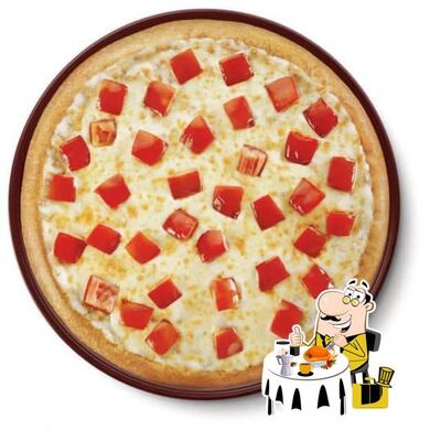 Food at Domino's Pizza