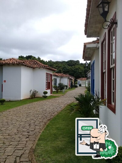 Descubra a parte externa do Restaurante Ville Real