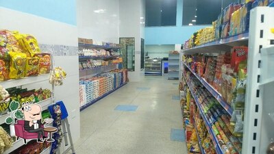 O interior do Panificação + Delicia