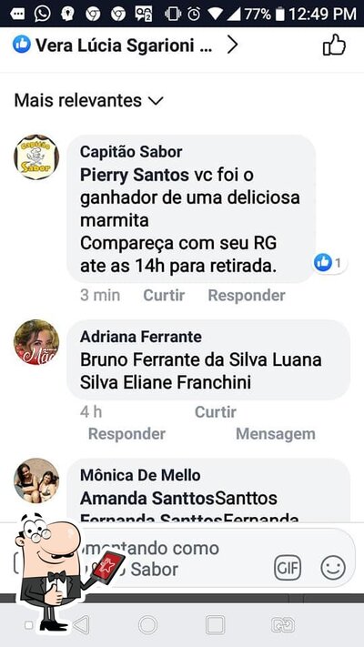 Capitão Sabor foto
