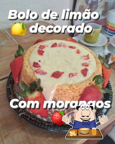 Comida em Café da mariza