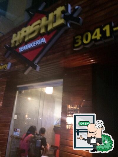 Veja o exterior do Hashi Temakeria