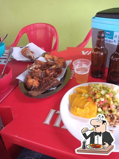 Comida em Bar Da Edna