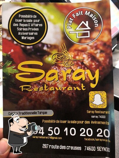 L'annonce publicitaire montre les informations sur Le Buffet Gourmand