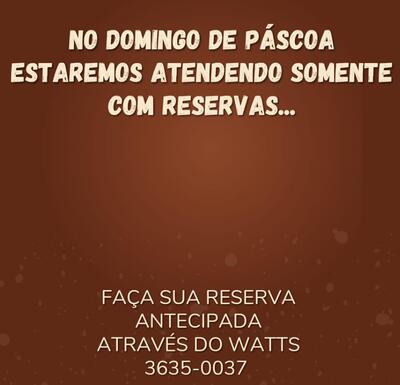 Aqui está a publicidade do Churrascaria Pinus São Bento do Sul SC