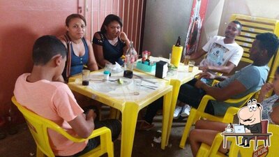 O interior do Bar do peixe Leme SP