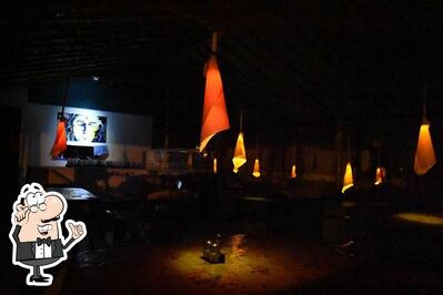 The interior of Pink Mango Koppal