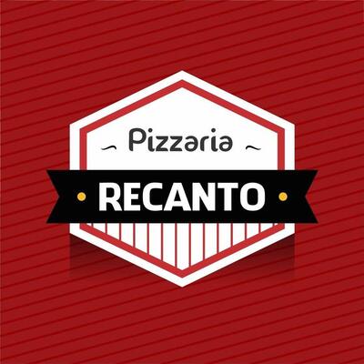 O Pizzaria Recanto tem seu próprio logotipo