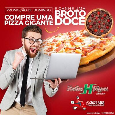 Aqui está a publicidade do Página "Halley Joinville Vila Nova" Joinville SC