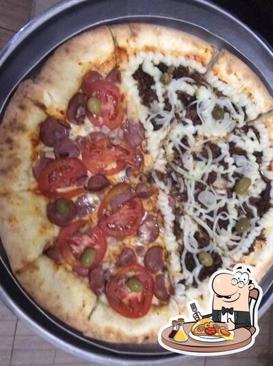 Peça diversos variedades de pizza