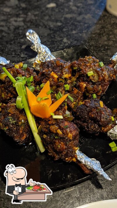 The guests of Thaqwa restaurant can try various seafood meals